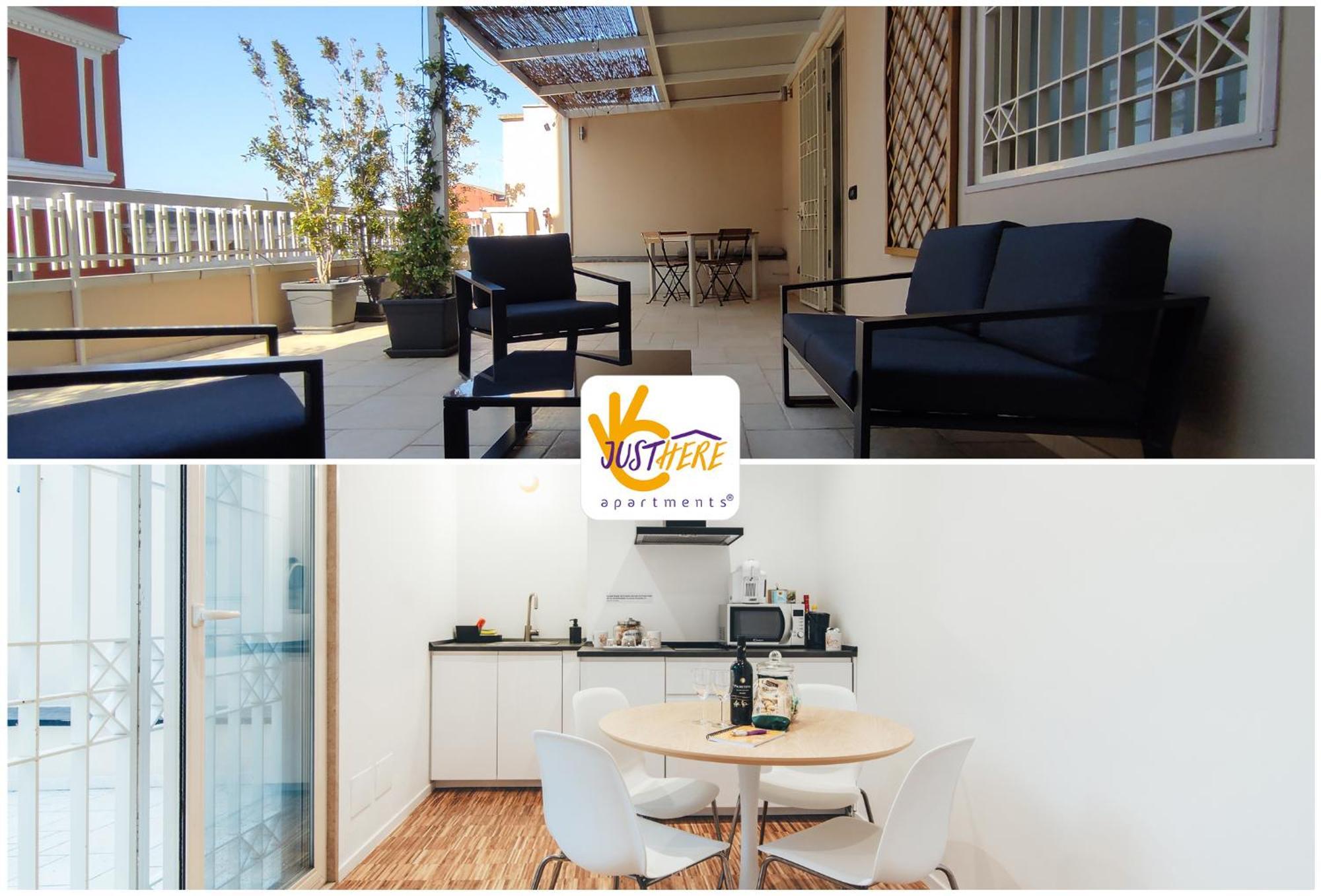 Just Here Apartments - La Terrazza Bari Exterior foto